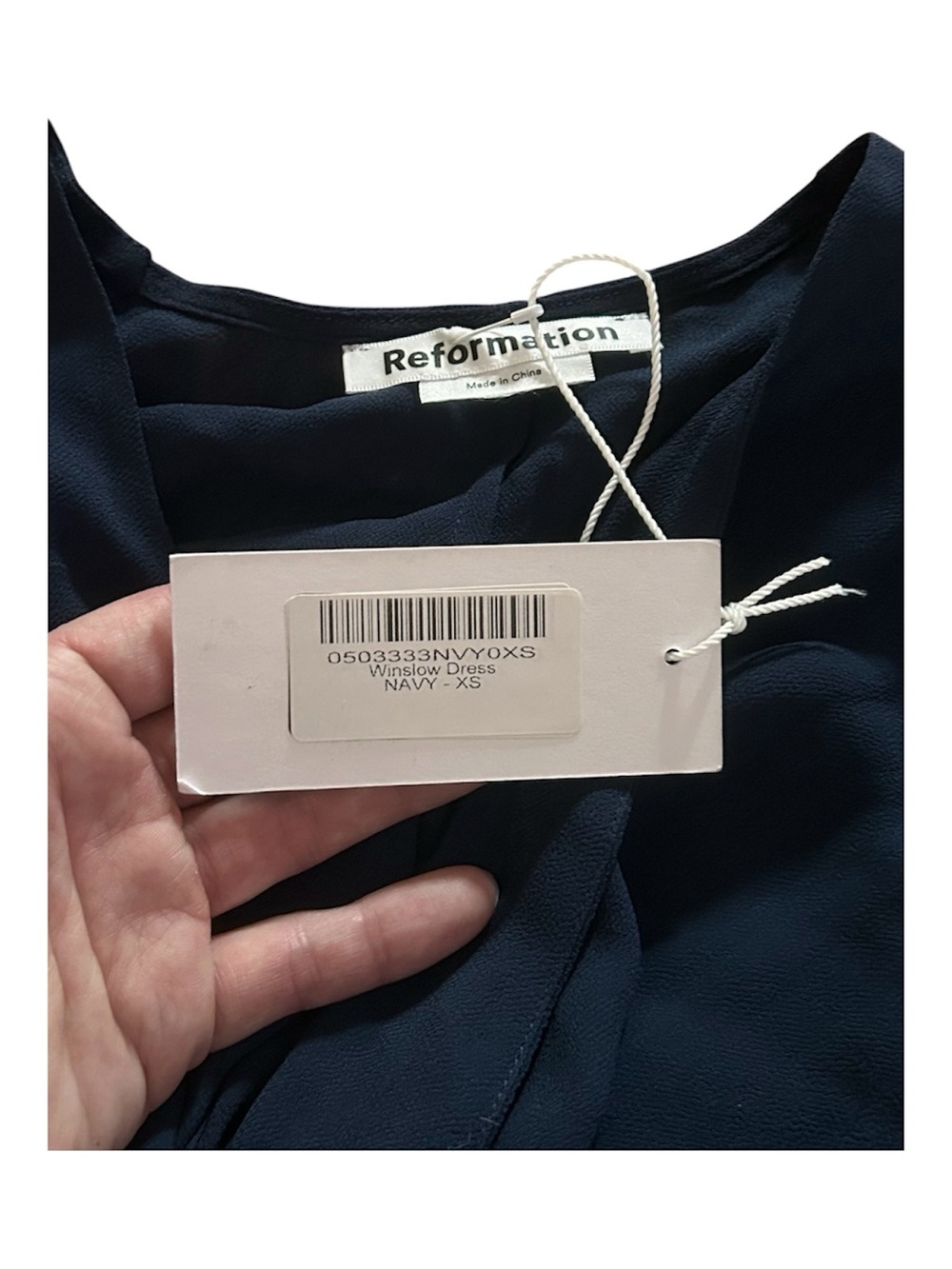 Reformation Winslow Short-Sleeve V-Neck Wrap Maxi Dress - Picture 5 of 5